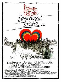 L'amour c'est gai, l'amour c'est triste - Comdie dramatique de Jean-Daniel Pollet (1971)